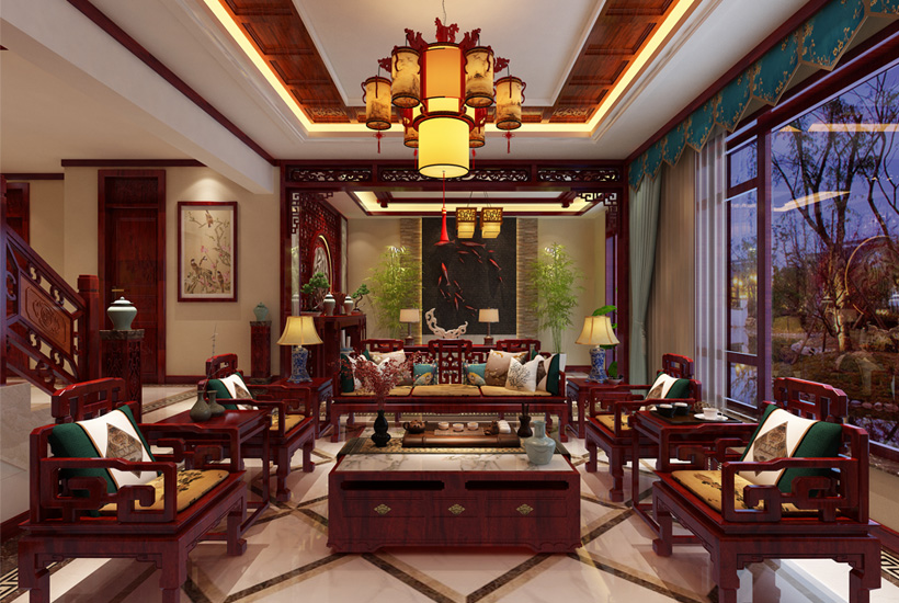 中式风格别墅装修的特点